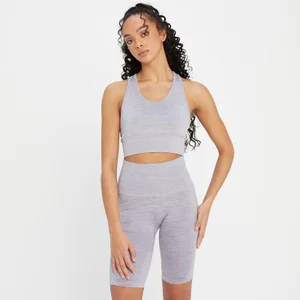 MP Women's Composure Seamless Sports Bra - Smokey Purple - Size L