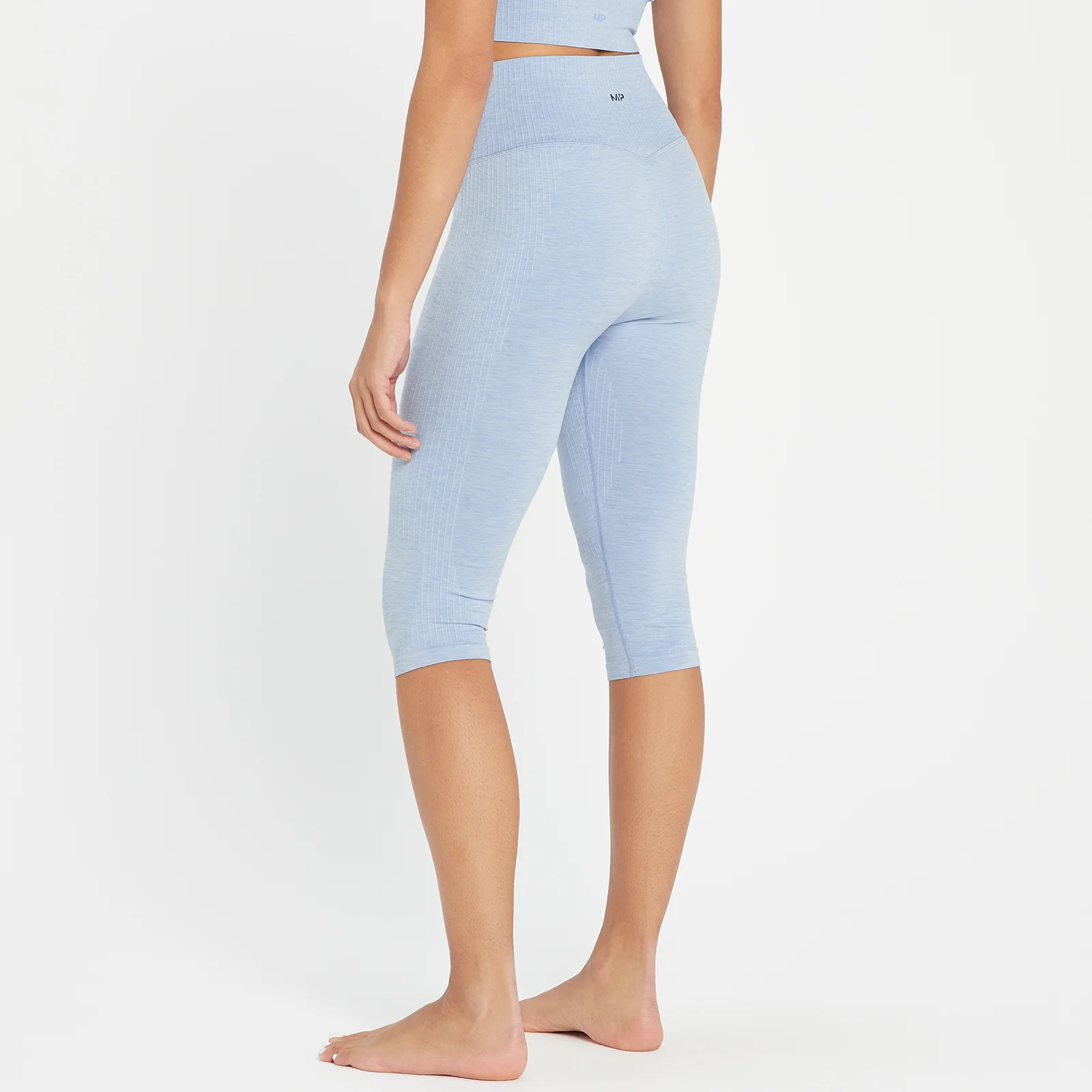 MP Women's Composure Seamless Capri Leggings - Blue Sky - XS Image 2