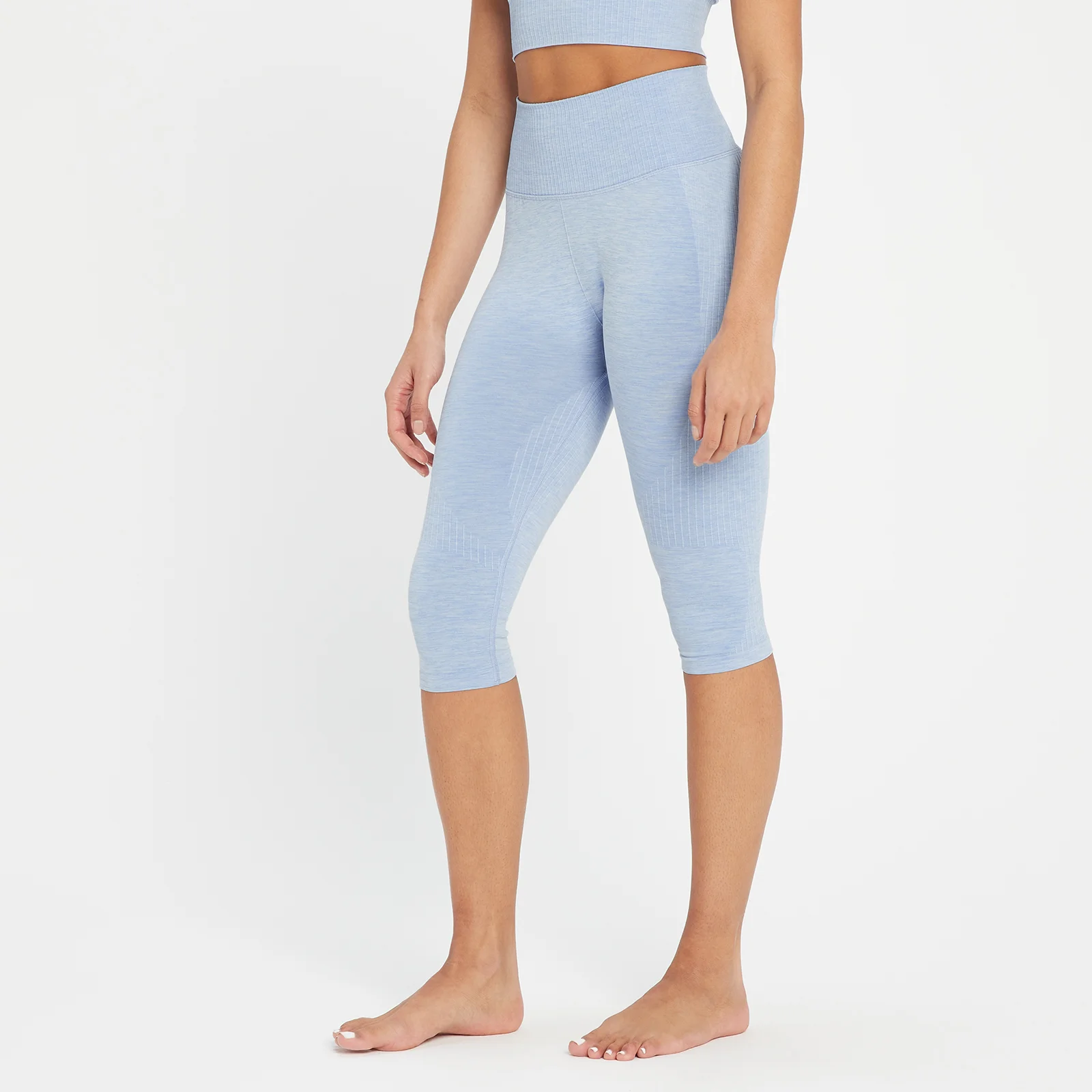 MP Women's Composure Seamless Capri Leggings - Blue Sky - XS Image 1
