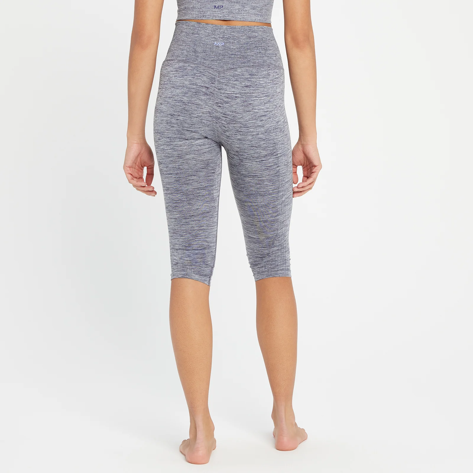 MP Women's Composure Seamless Capri Leggings - Galaxy Blue - XS Image 2