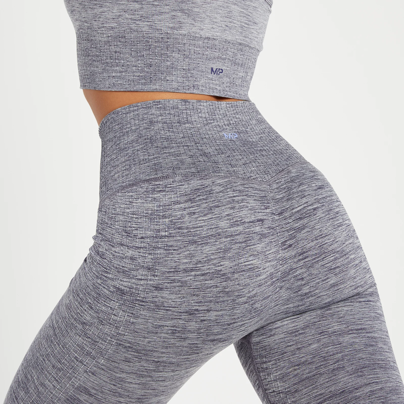MP Women's Composure Seamless Capri Leggings - Galaxy Blue - XS Image 3