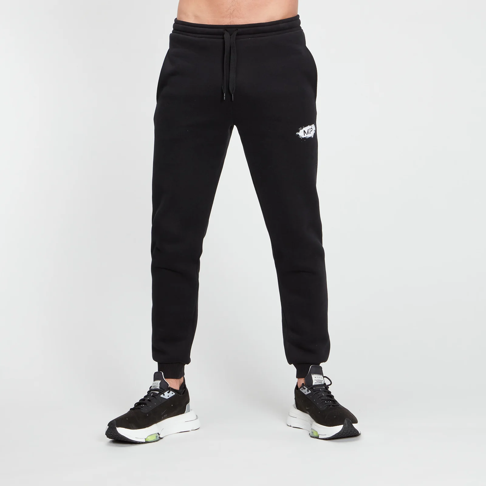 MP Men's Chalk Graphic Joggers - Black - XXS Image 1