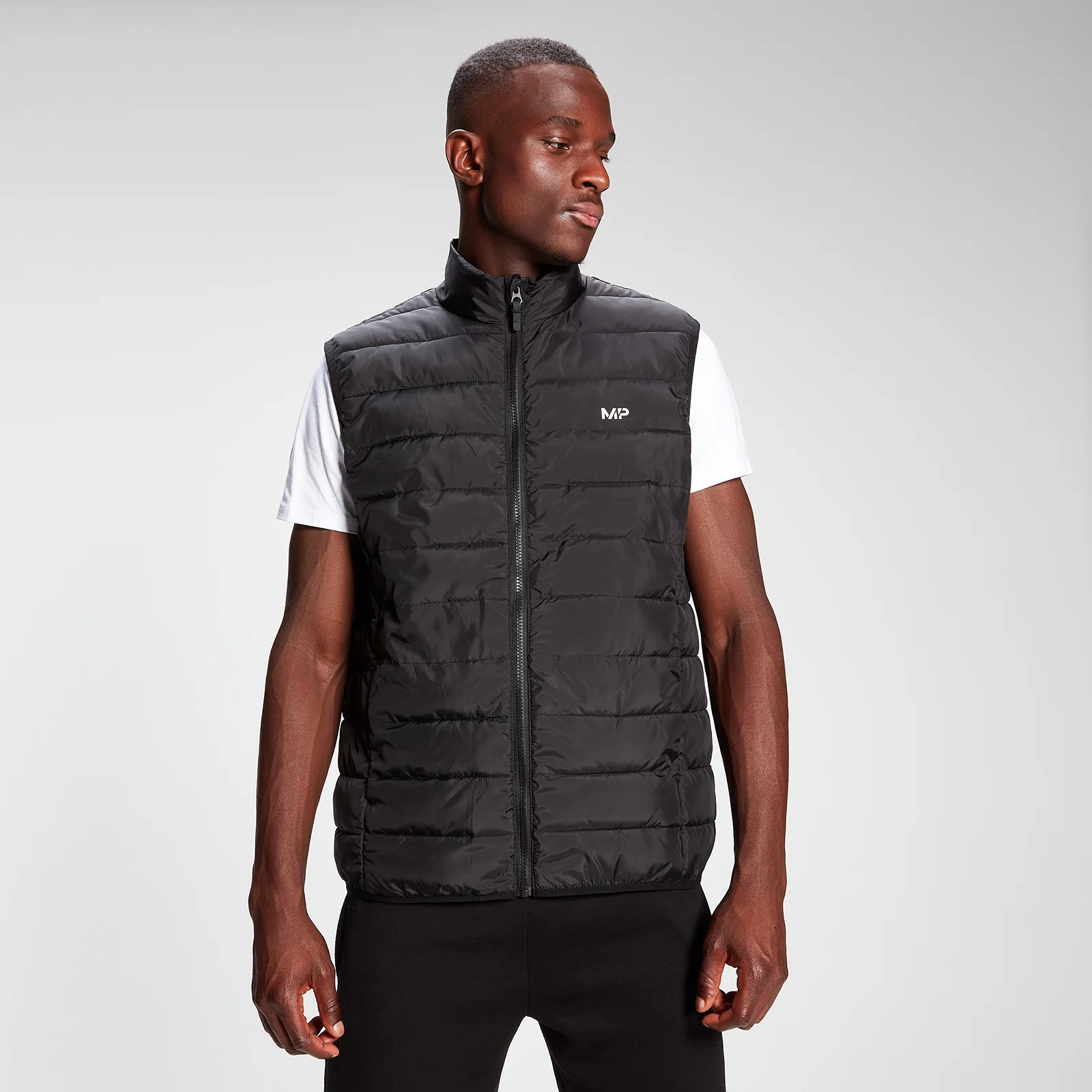 MP Men's Lightweight Gilet - Black - S Image 1