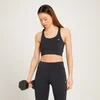 MP Women's Linear Mark Training Sports Bra - Black