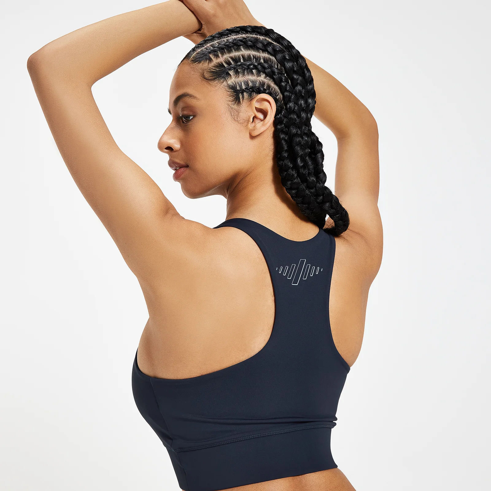 MP Women's Infinity Mark Training Sports Bra - Petrol blue - XS Image 4
