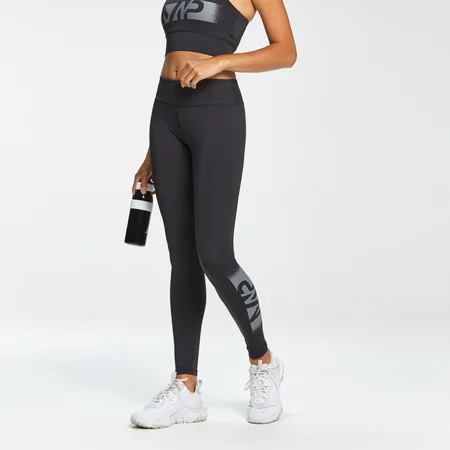 MP Women's Graffiti Graphic Training Leggings - Black