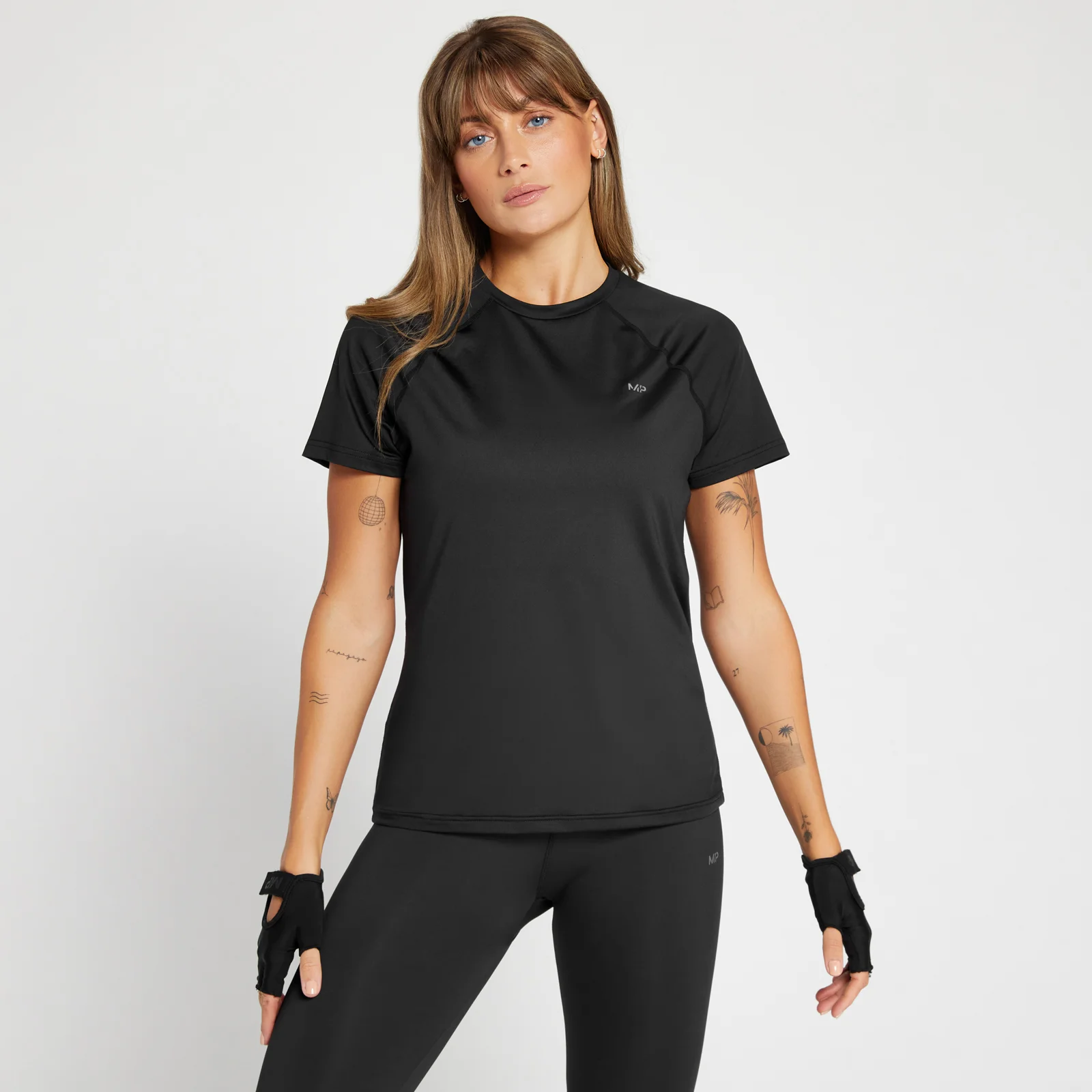 MP Women's Repeat MP Training T-Shirt - Black - XXS Image 1