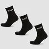 MP Women's Crew Socks (3 Pack) - Black