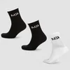 MP Men's Crew Socks (3 Pack) - Black/White