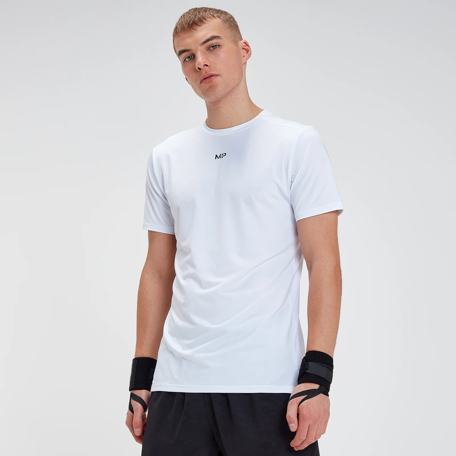 MP Men's Engage Short Sleeve T-Shirt - White - XXS Image 1