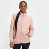 MP Women's Fleece Zip Through Jacket - Light Pink