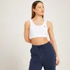 MP Women's Training Wide Strap Sports Bra - White