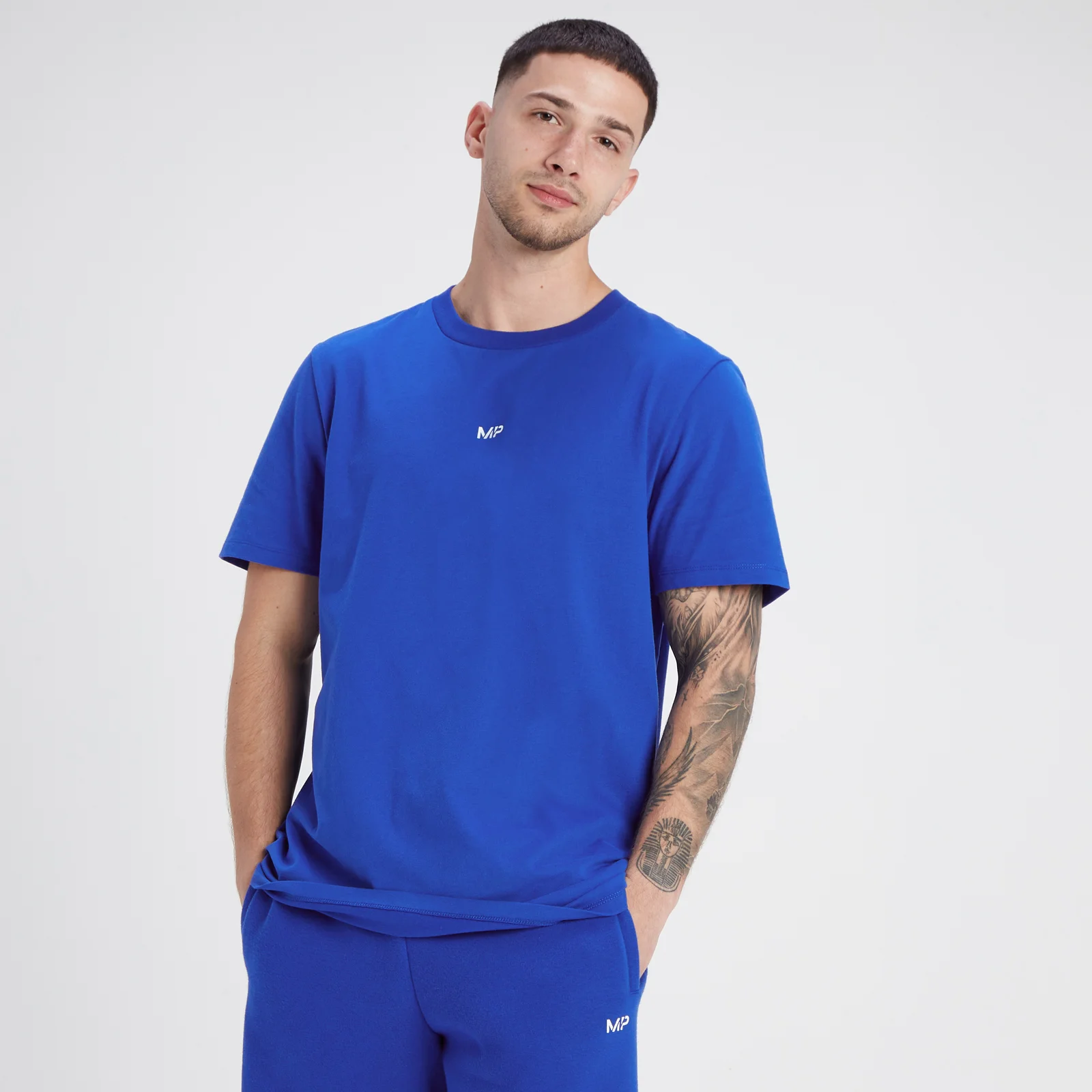 MP Men's Crayola Rest Day Short Sleeve T-Shirt - Cadet Blue - XXS Image 1