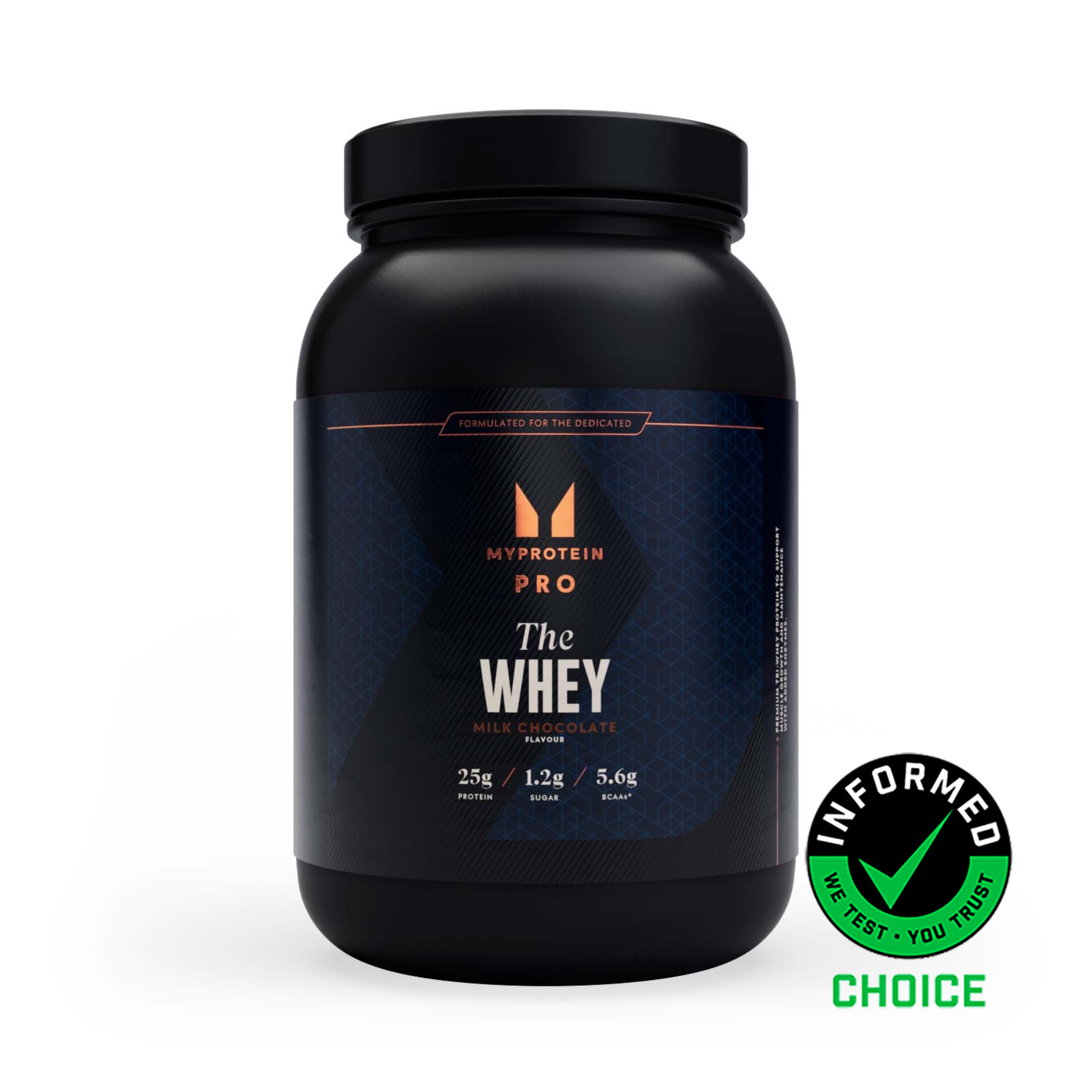 THE Whey - 2.1kg - 60servings - Milk Chocolate Image 1