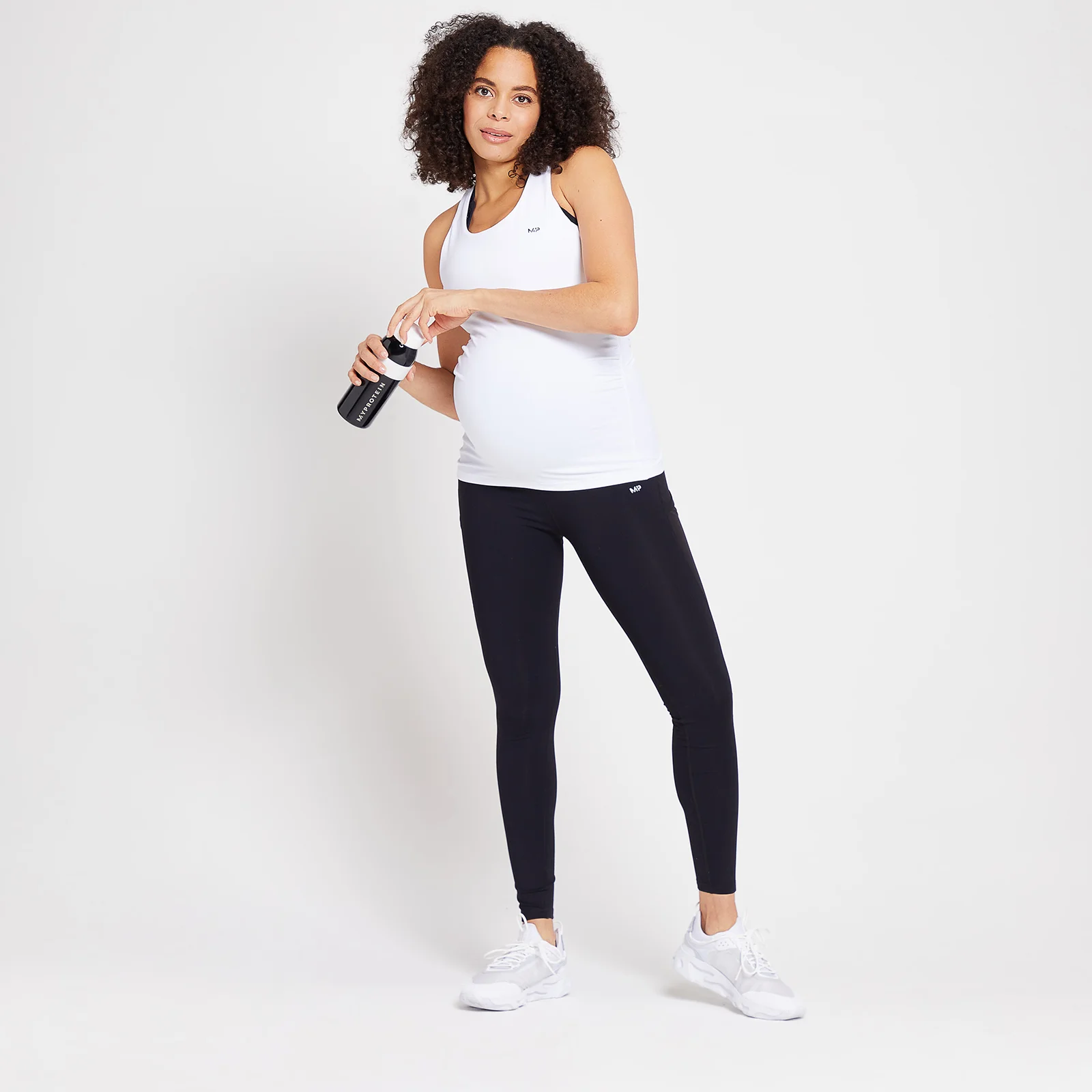 MP Women's Power Maternity Vest Multipack - Black/White - XS Image 3