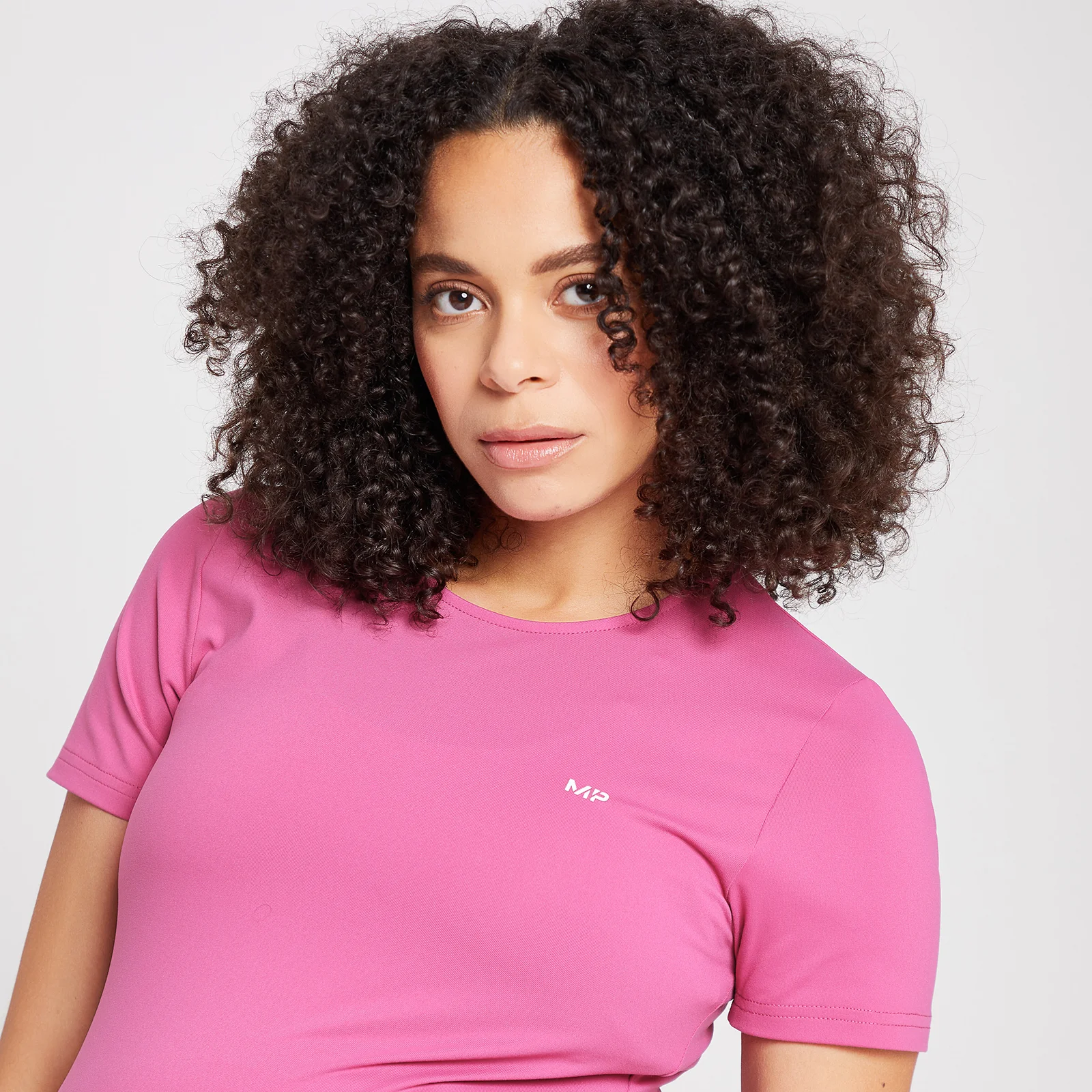 MP Women's Power Maternity Short Sleeve Top - Sangria - XXS Image 4