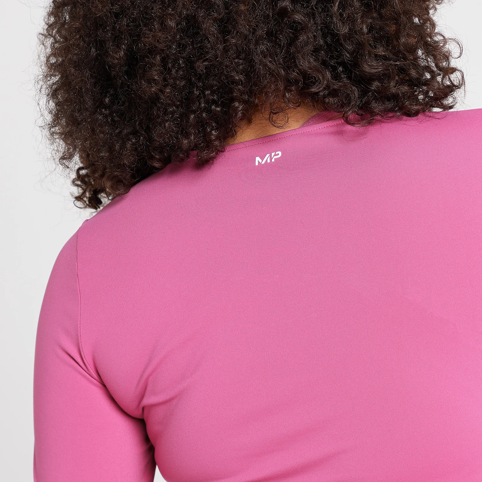 MP Women's Power Maternity Long Sleeve Top - Sangria - XXS Image 5