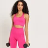 MP Women's Shape Seamless Sports Bra - Magenta