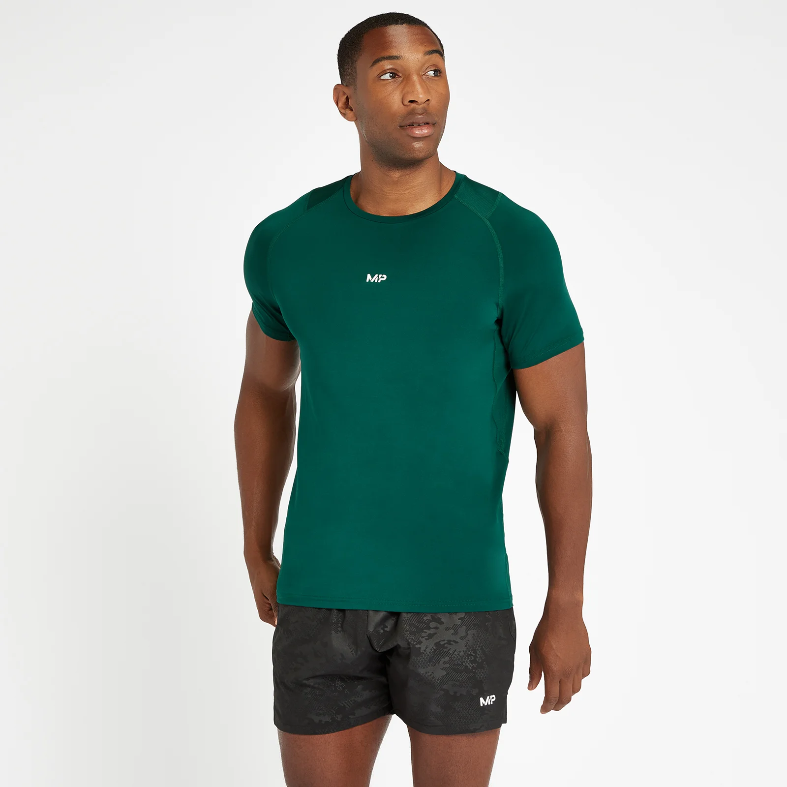 Limited Edition MP Men's Engage Short Sleeve T-Shirt - Pine - XXS Image 1