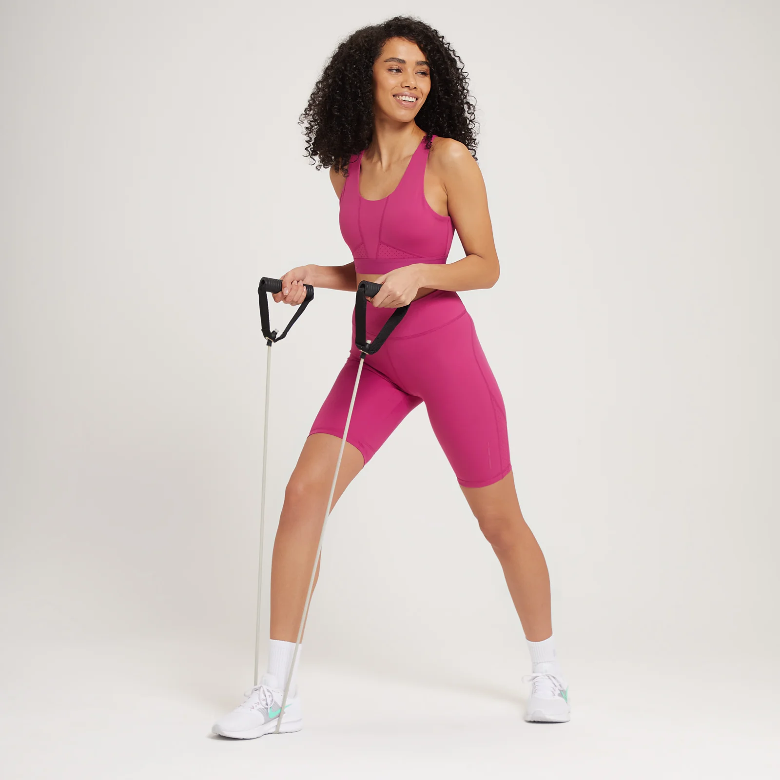 MP Women's Power Ultra Sports Bra - Sangria - XS Image 3
