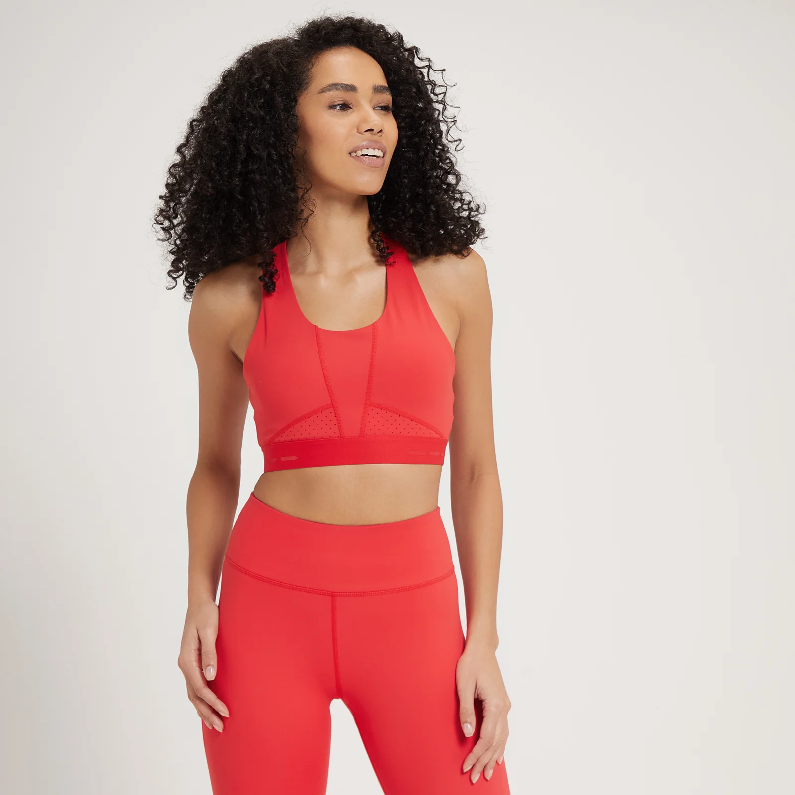 MP Women's Power Ultra Sports Bra - Danger - XXS Image 1