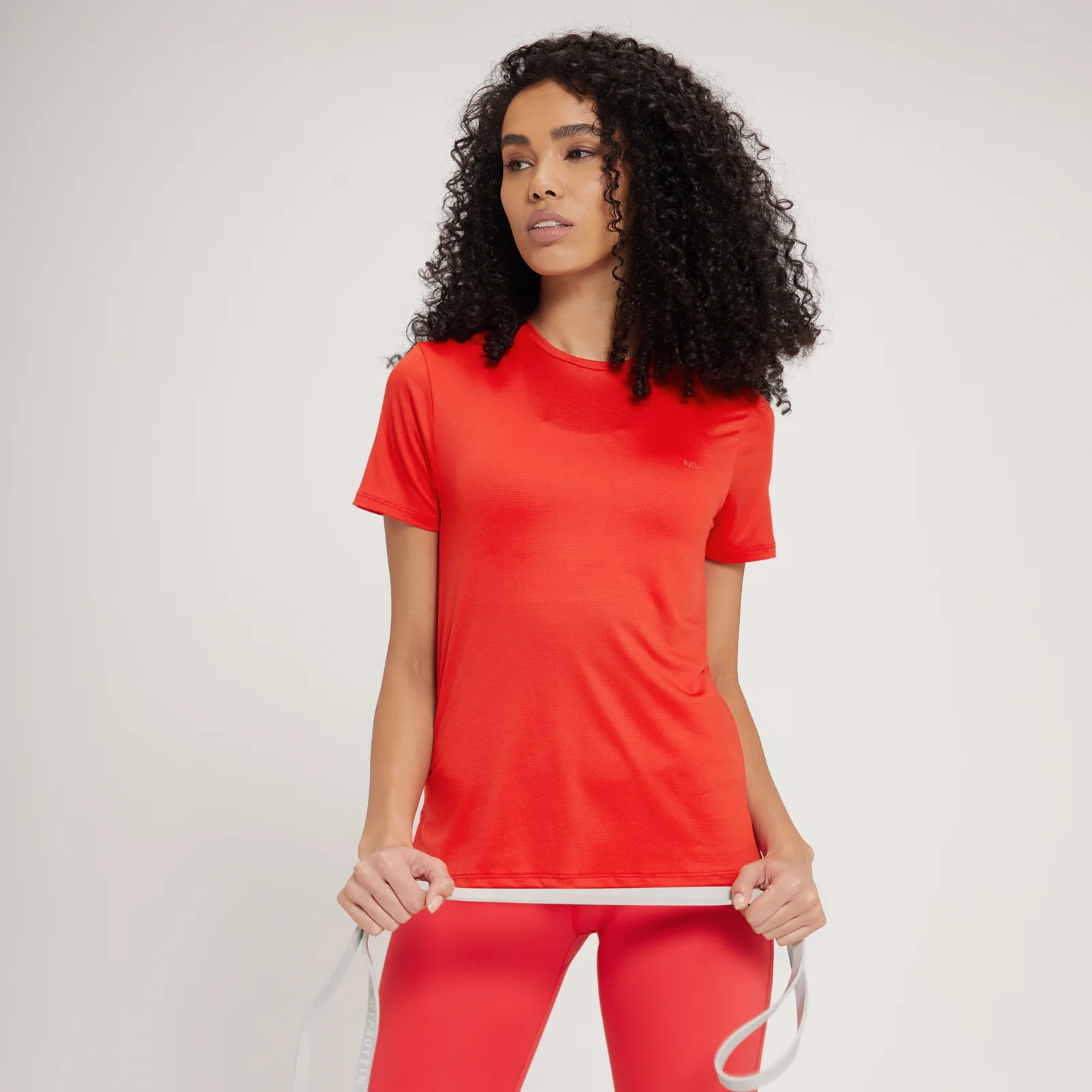 MP Women's Power Ultra Split Back T-Shirt - Danger - XXS Image 1