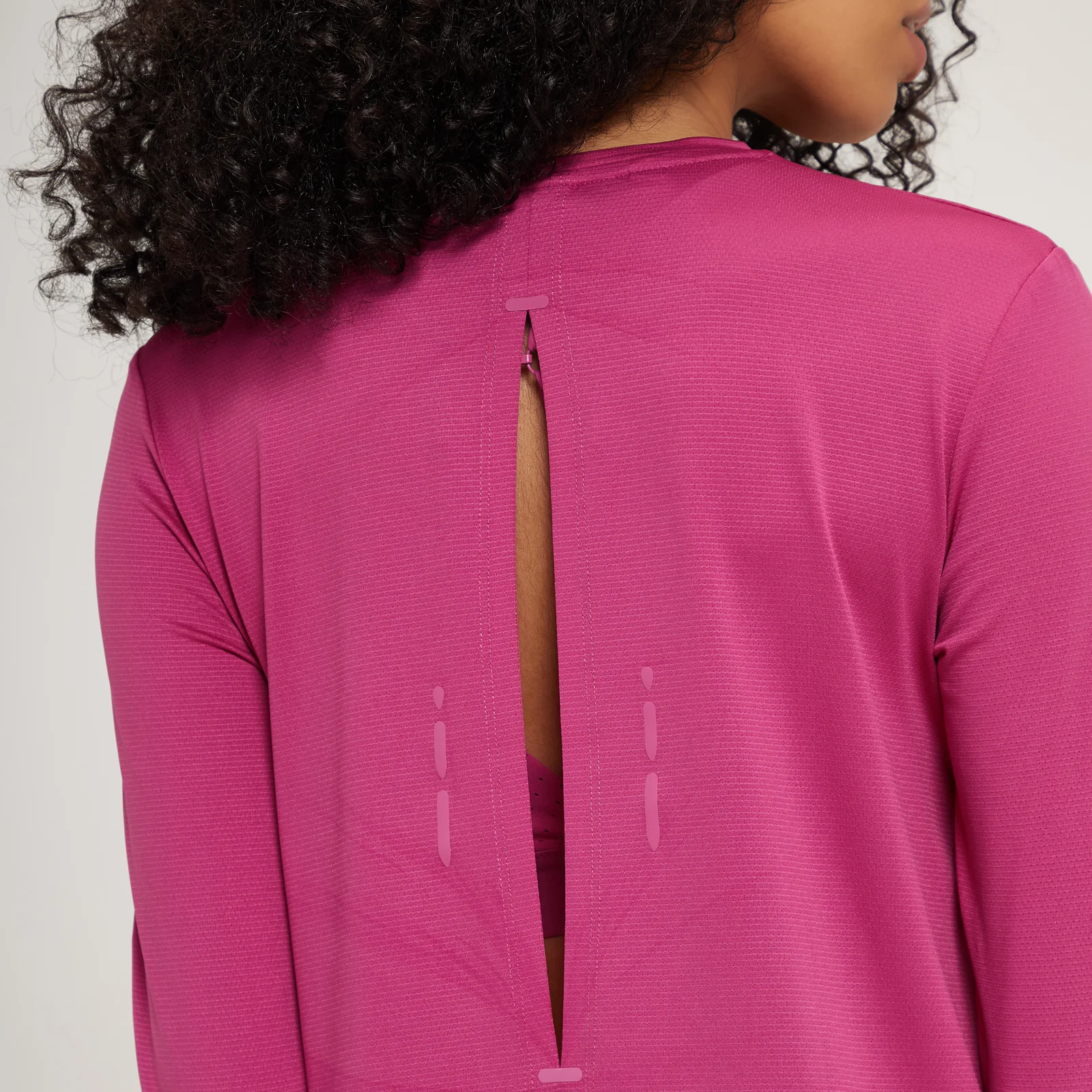 MP Women's Power Ultra Long Sleeved T-Shirt - Sangria - XXS Image 4