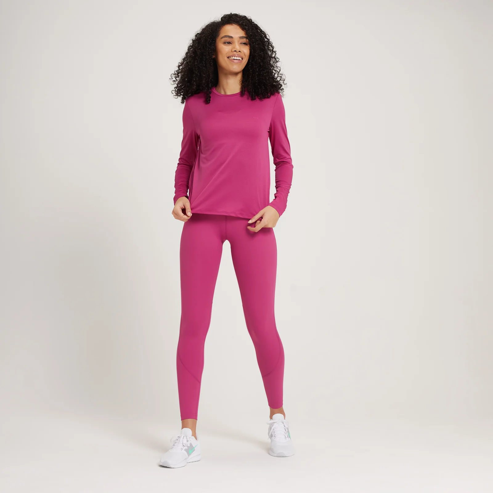 MP Women's Power Ultra Long Sleeved T-Shirt - Sangria - XXS Image 2