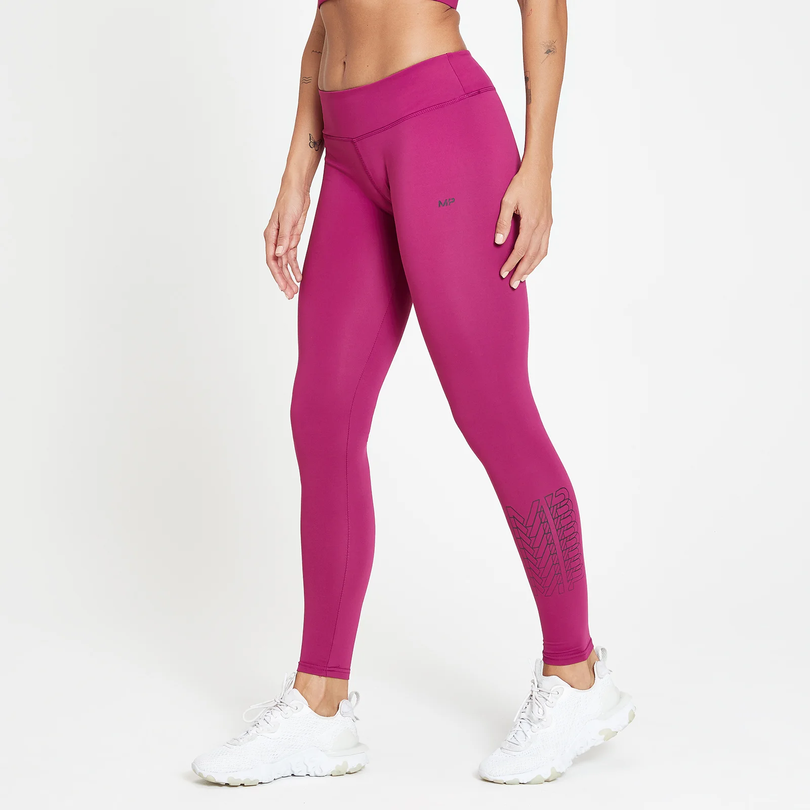 MP Women's Repeat MP Training Leggings - Deep Pink - M Image 1