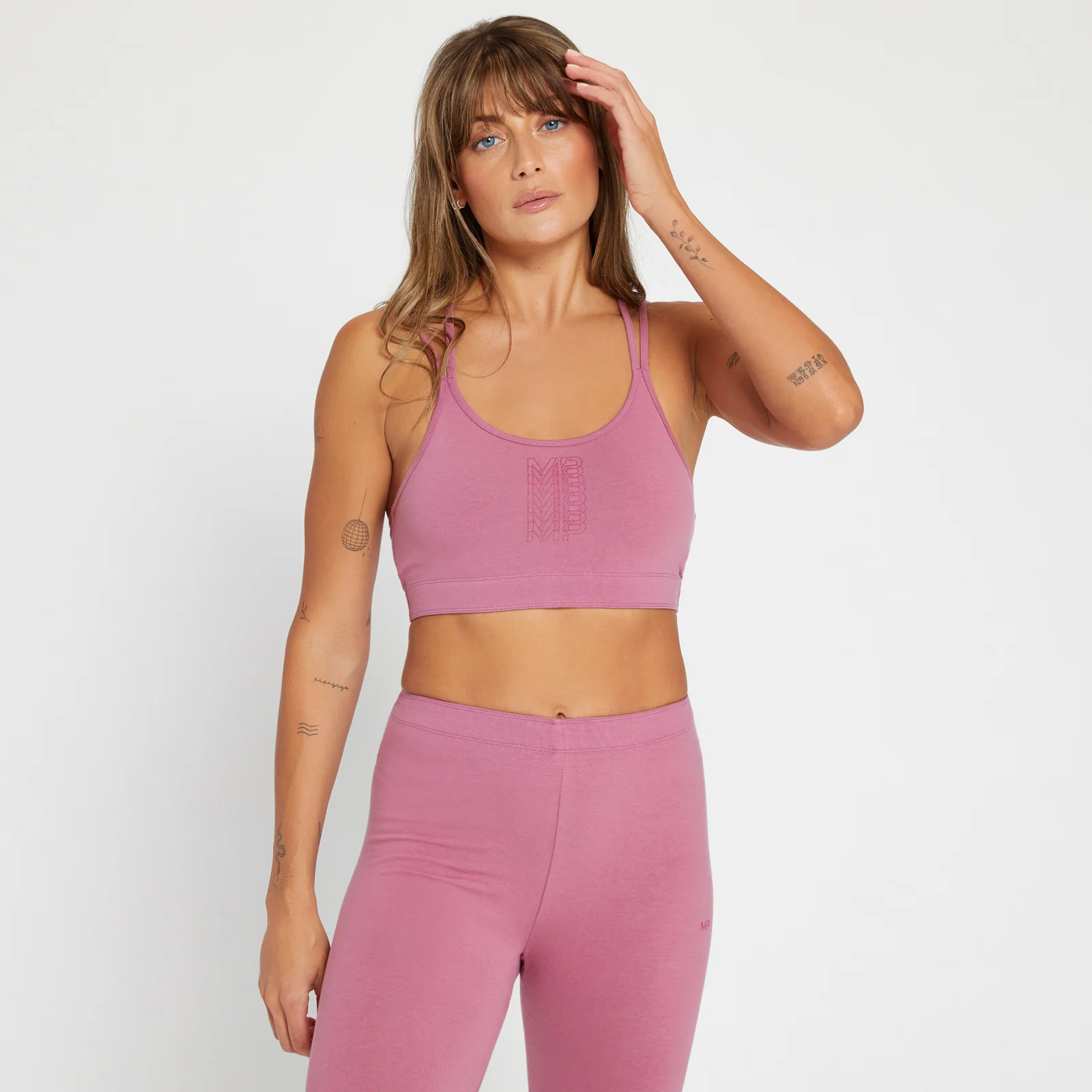 MP Women's Repeat MP Sports Bra - Mauve - XXS Image 1