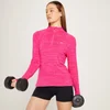 MP Women's Performance Training 1/4 Zip Top - Magenta Marl with White Fleck
