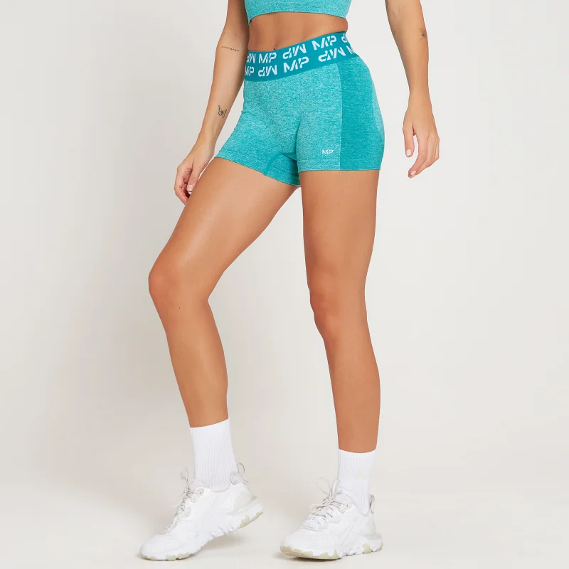 MP Curve Women's Booty Shorts - Lagoon - XXS Image 1