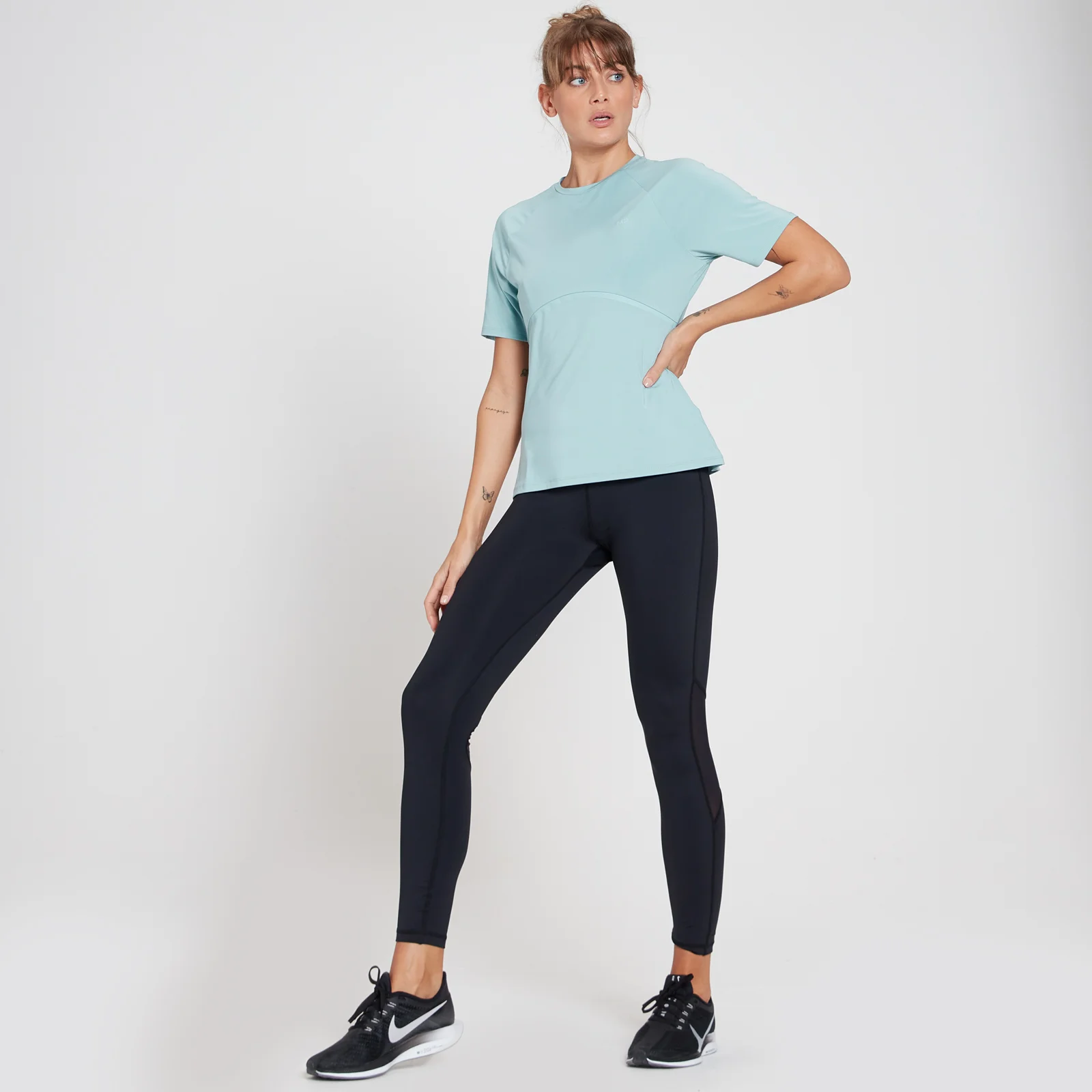 MP Women's Velocity Ultra Reflective T-Shirt - Frost Blue - XXS Image 2