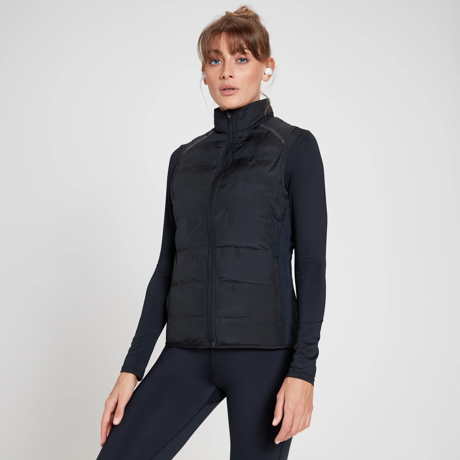 MP Women's Velocity Ultra Bonded Padded Gilet - Black - XXS Image 1