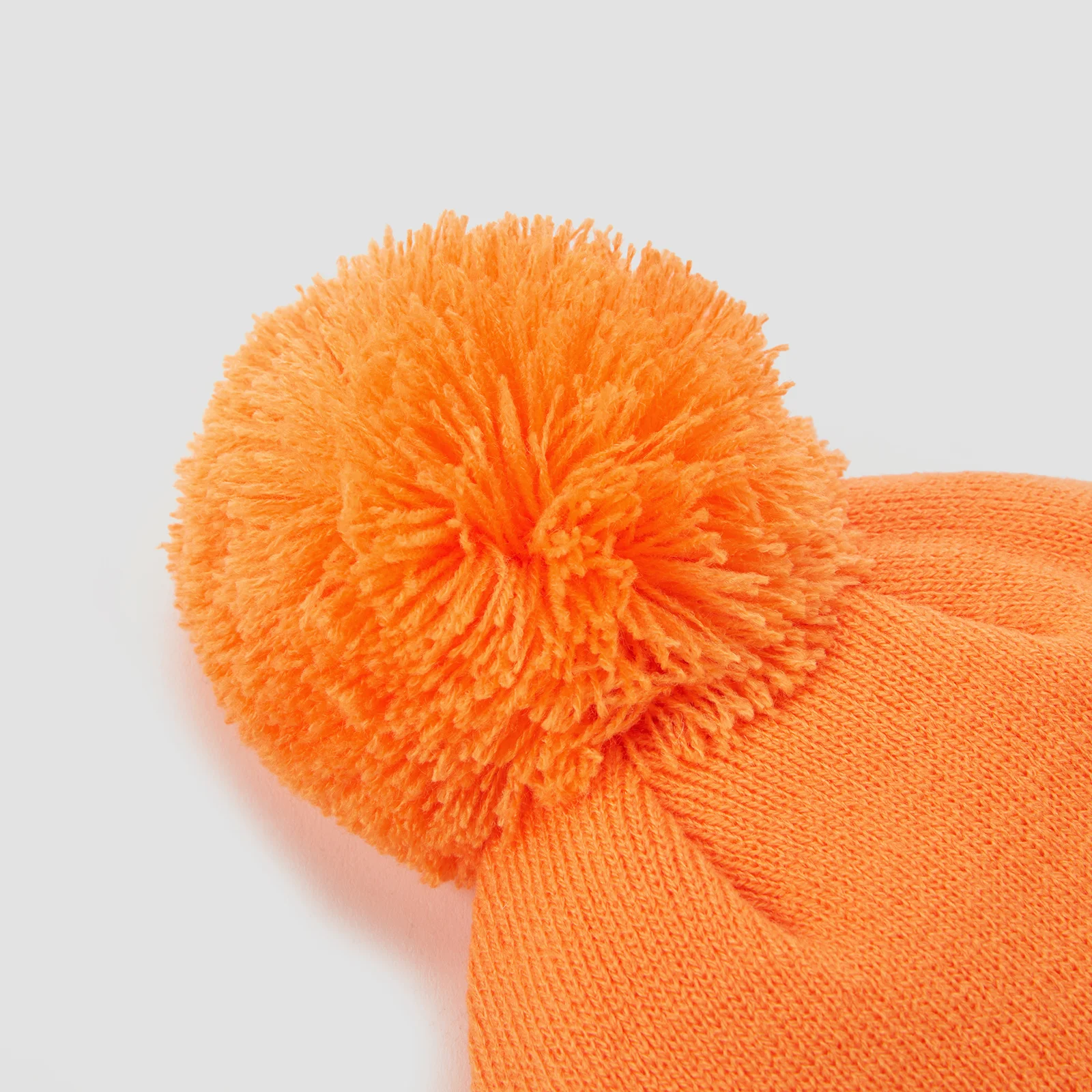 MP Bobble Hat - Nectarine/White Image 4