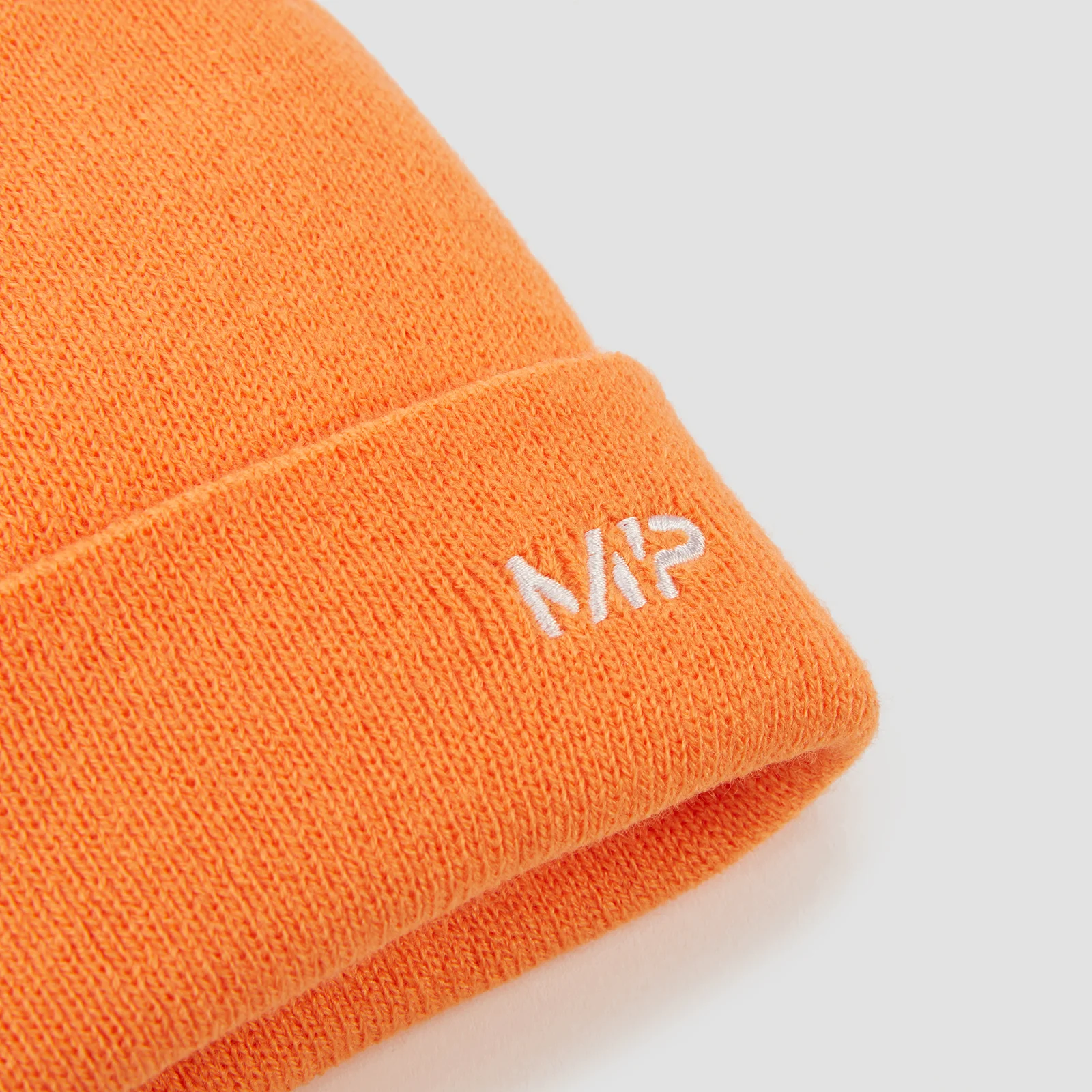 MP Bobble Hat - Nectarine/White Image 3