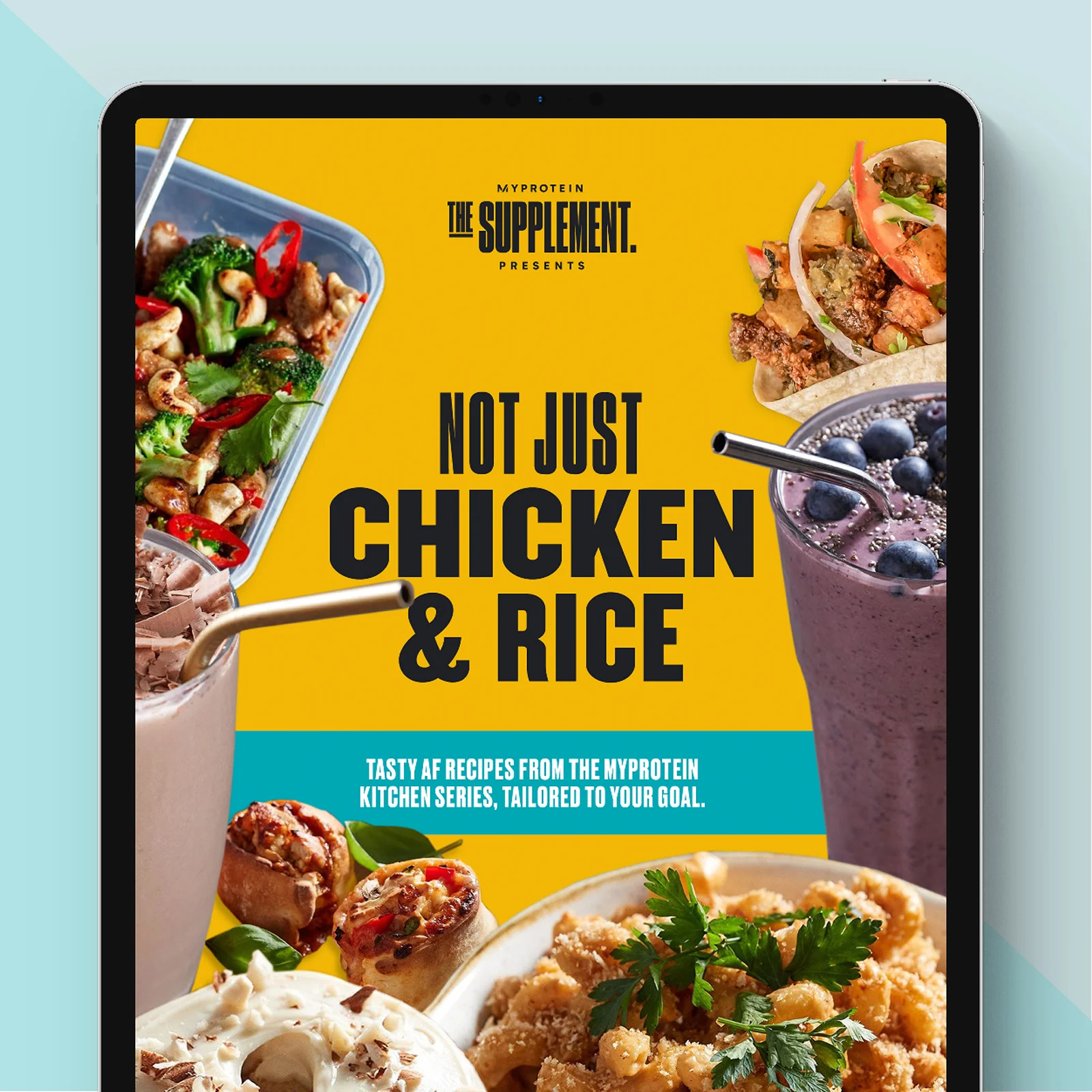 Myprotein Digital Recipe Book: Not Just Chicken & Rice + Digital Magazine Subscription Image 1