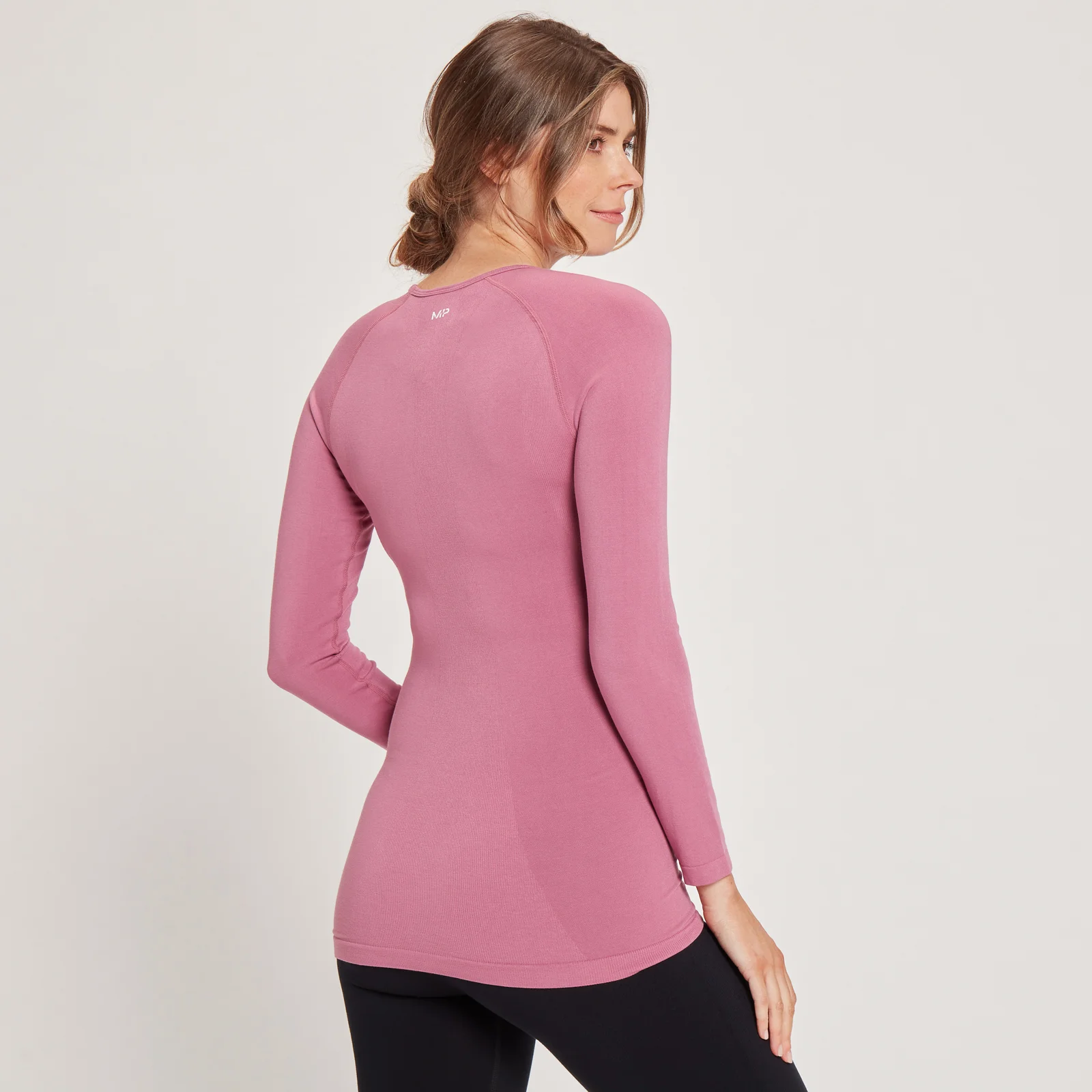 MP Women's Maternity Seamless Long Sleeve T-Shirt - Mauve - XXS Image 3