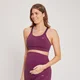 MP Women's Maternity/ Nursing Sports Bra - Dark Purple