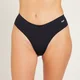 MP Women's No VPL Seamless Thong (2 Pack) - Black/White