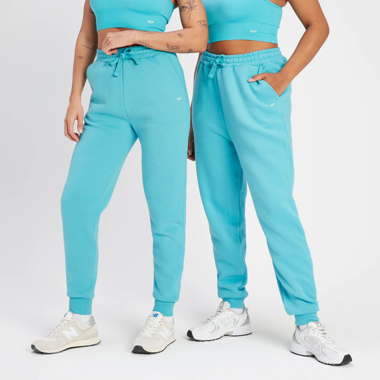 MP Women's Crayola Essentials Joggers - Aquamarine - XS Image 1