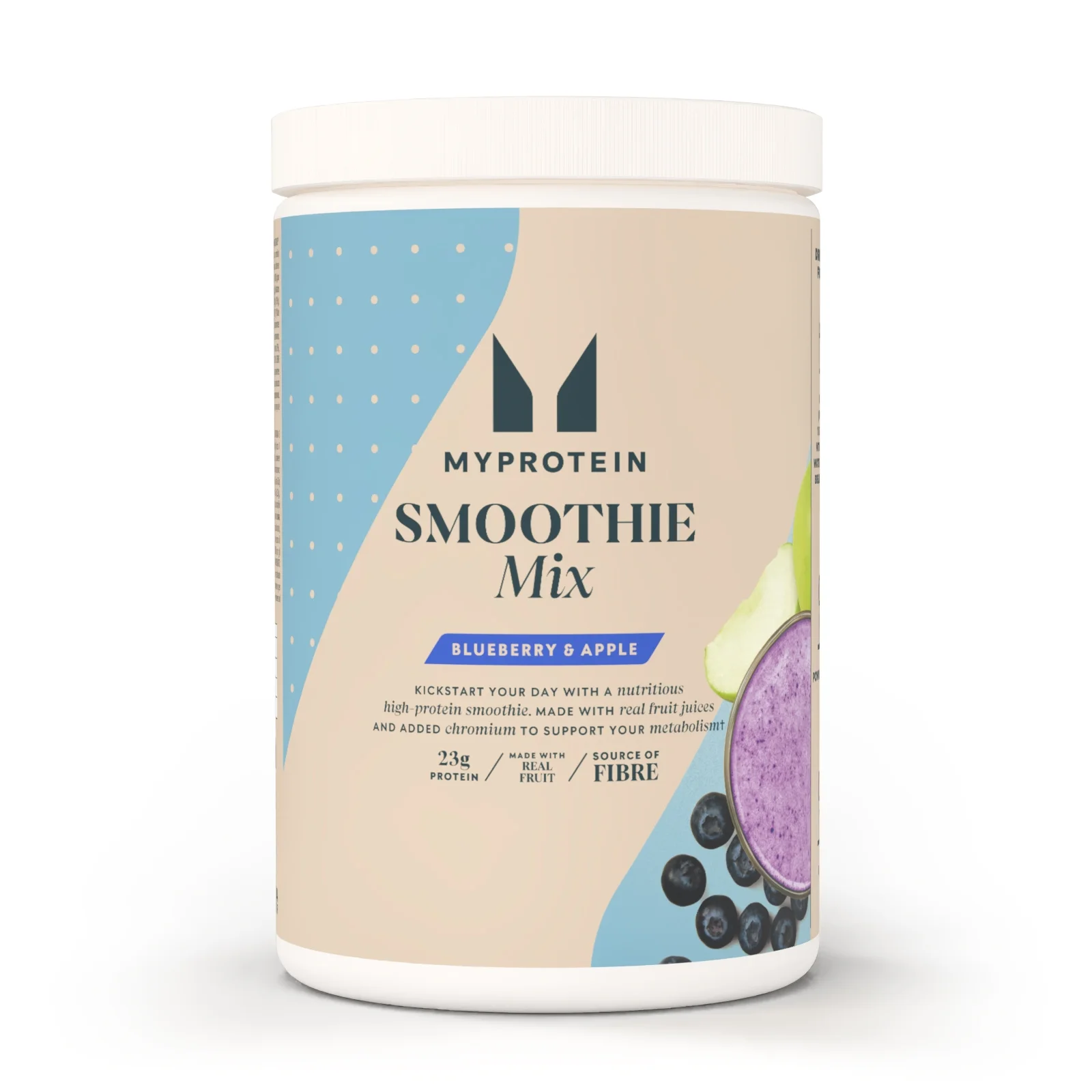 Breakfast Smoothie - 500g - Blueberry and Apple Image 1