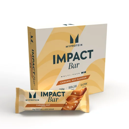 Impact Protein Bar - 6 x 64g - Caramel Nut