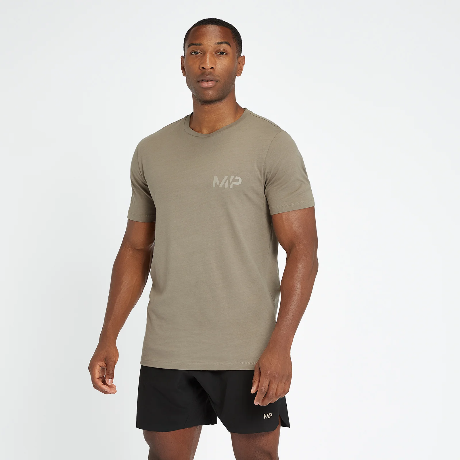 MP Men's Adapt T-Shirt - Brindle - XXS Image 1