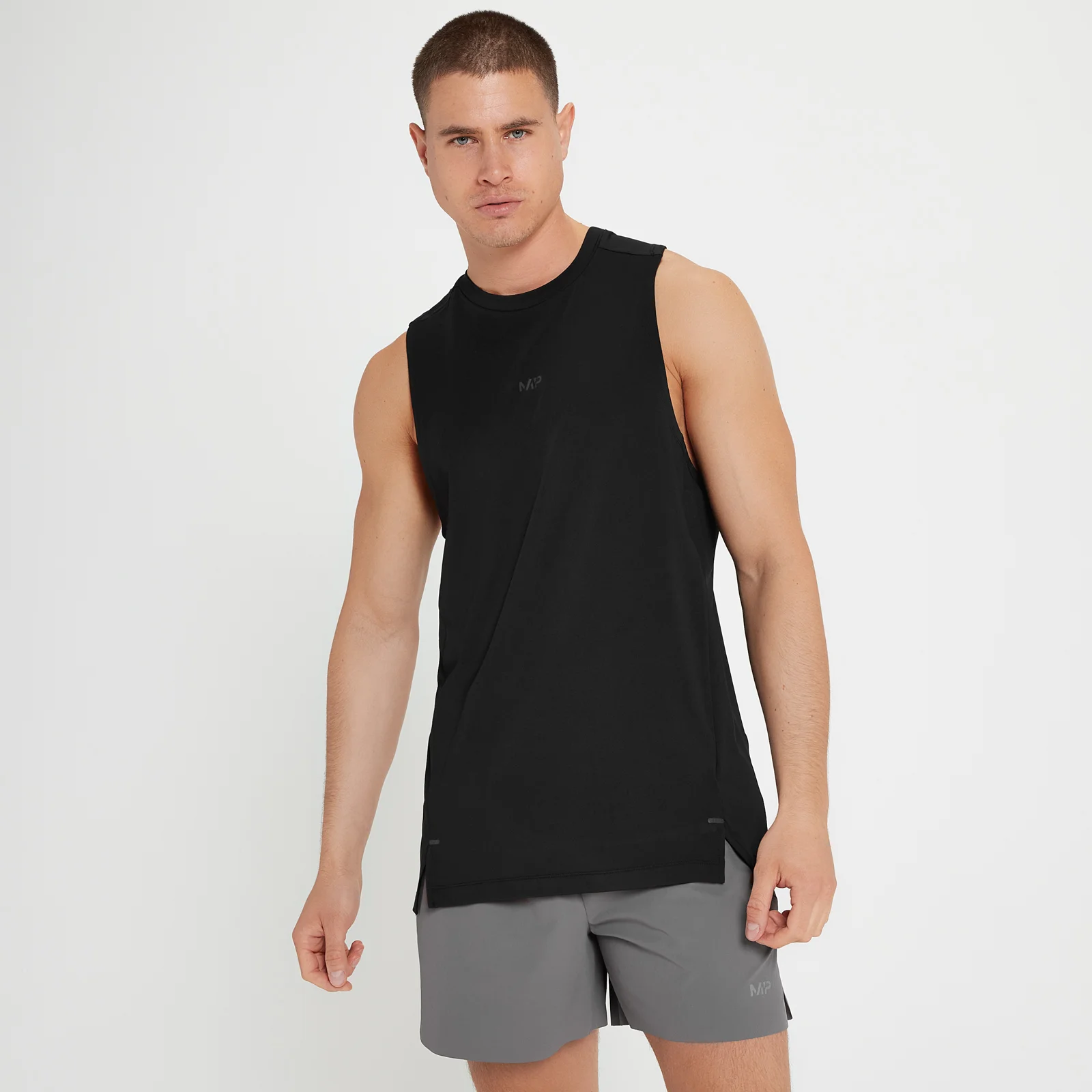 MP Men's Velocity Ultra Tank - Black - XXS Image 1