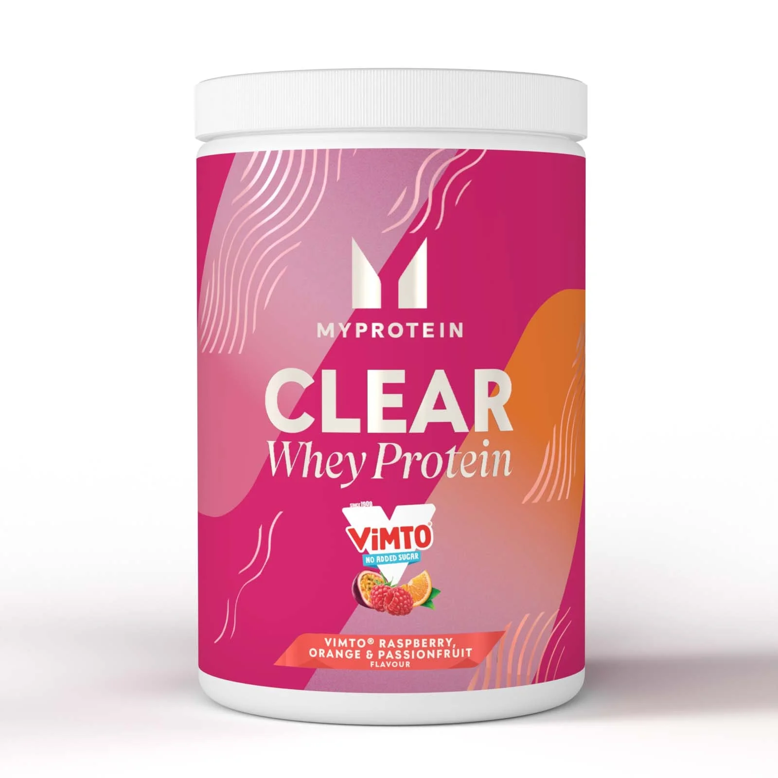 Clear Whey Isolate – Vimto ® Raspberry, Orange, Passionfruit - 20servings - Raspberry, Orange and Passionfruit Image 1
