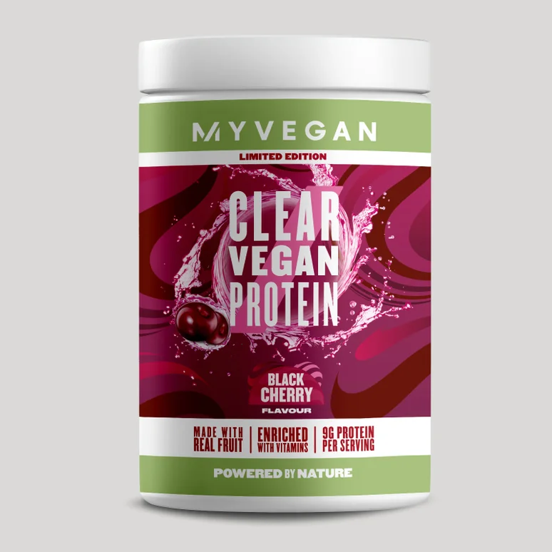 Clear Vegan Protein - 20servings - Black Cherry