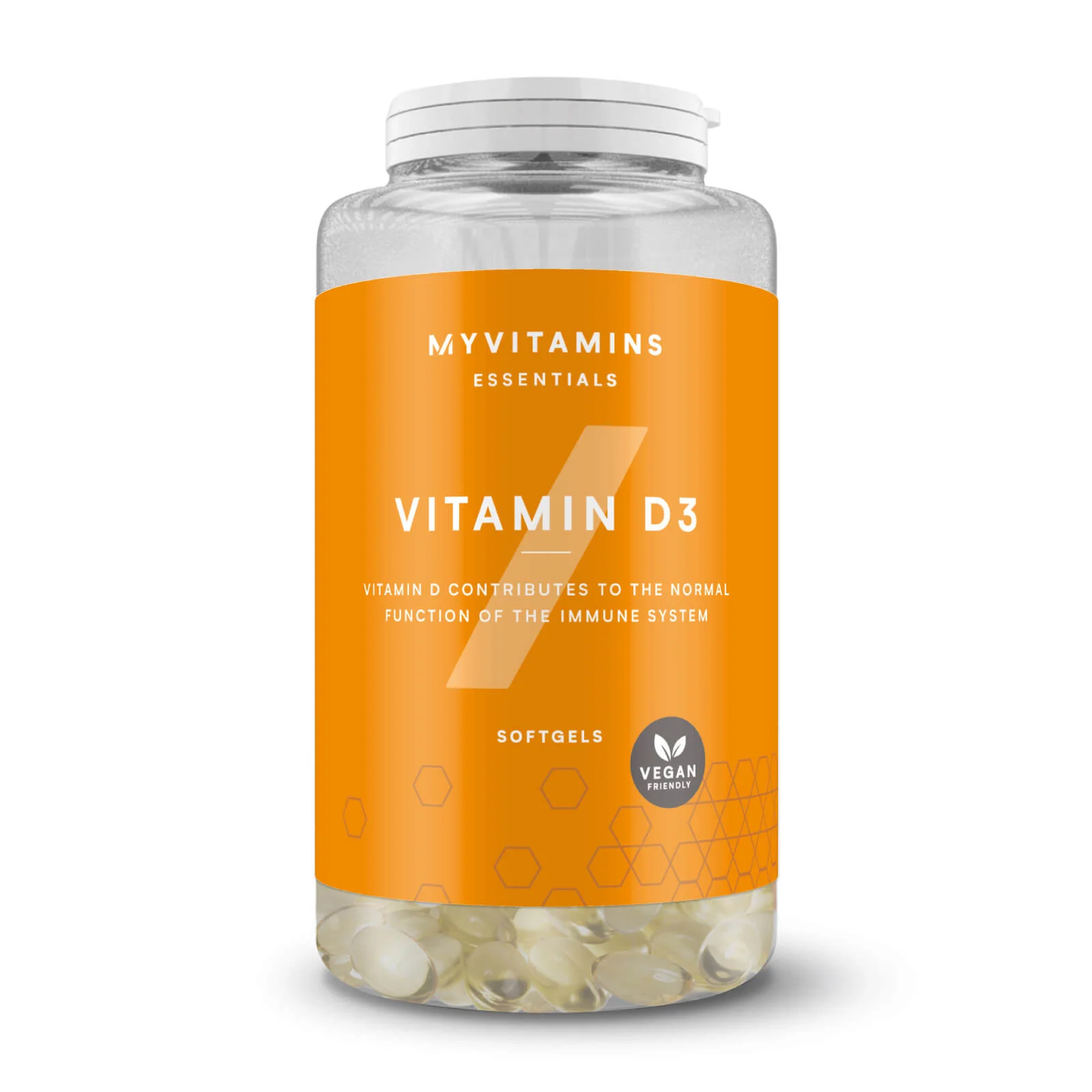 Vitamin D3 Softgels - 30Softgels - Vegan Image 1