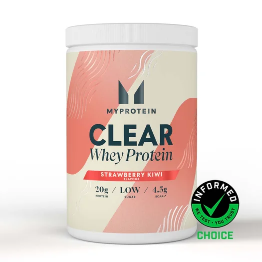 Clear Whey Protein Powder - 500g - 20servings - Strawberry Kiwi