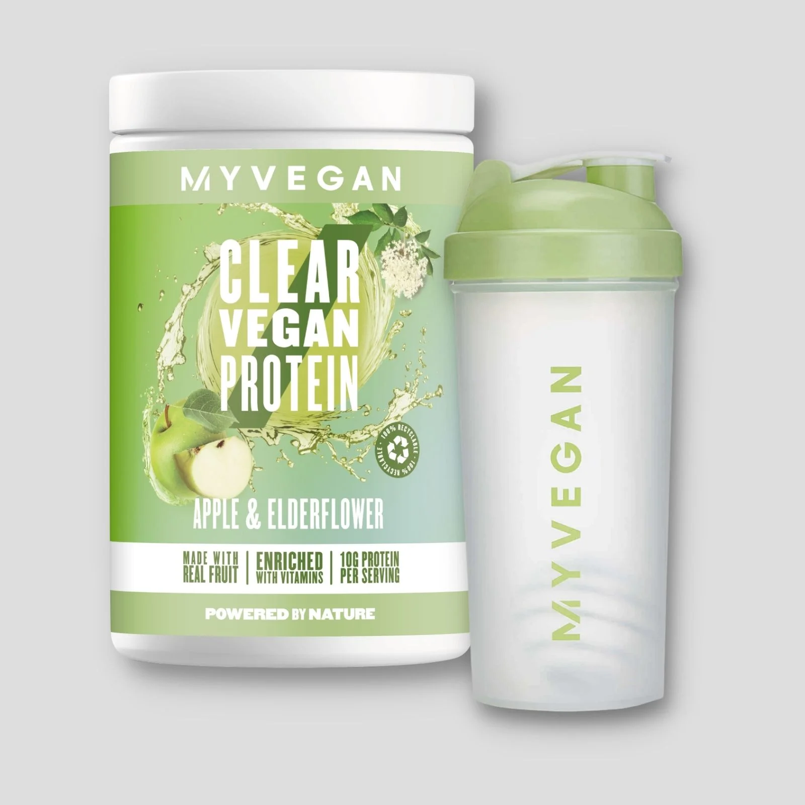 Clear Vegan Protein Bundle - Apple & Elderflower Image 1